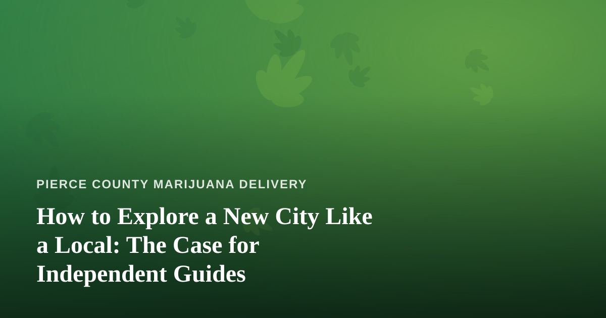 How to Explore a New City Like a Local: The Case for Independent Guides